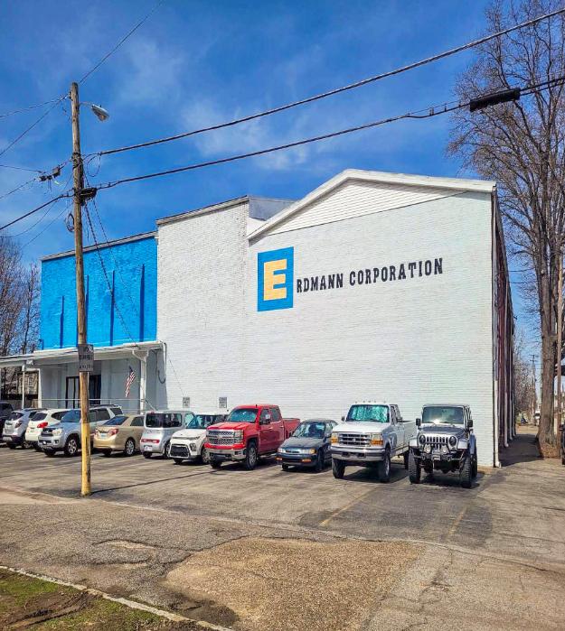 Exterior corner view